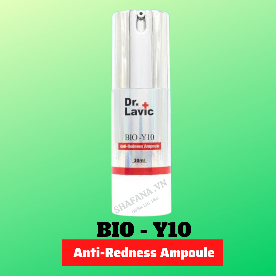 BIO-Y10 Anti-Redness Ampoule giúp làn da được phục hồi nhanh chóng