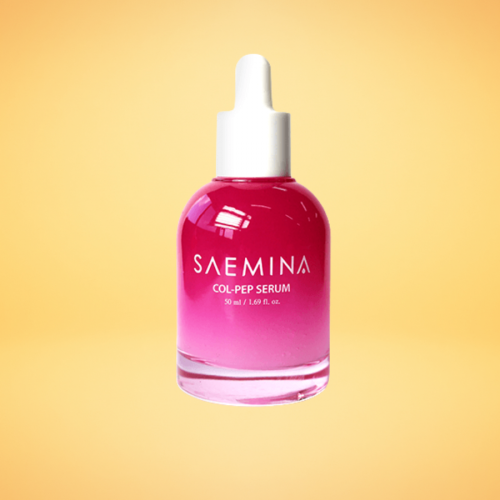 SAEMINA Col – Pep Serum | Serum Tinh Chất Collagen Peptide Saemina là sự kết hợp của Collagen và tinh chất Peptide, giúp thẩm thấu sâu vào bên trong da