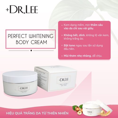 Kem Dưỡng Trắng +Dr.Lee Perfect Whitening Body Cream +Dr.Lee