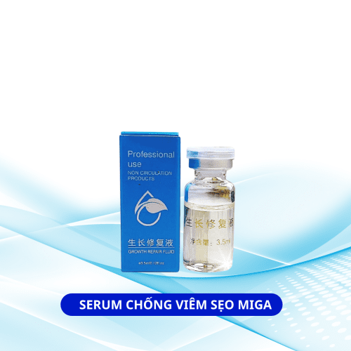 Serum Chống Viêm Sẹo MIGA là một sản phẩm ưu việt của thương hiệu nổi tiếng MIGA đến từ Hồng Kông