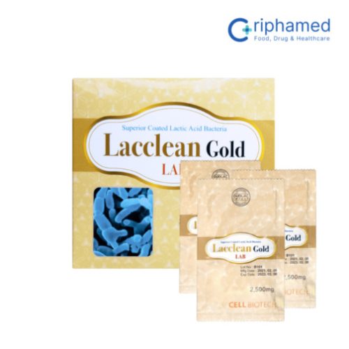LACCLEAN GOLD LAB giúp bổ sung vi khuẩn có ích, tái lập cân bằng hệ vi sinh đường tiêu hoá giúp phát triển của các vi khuẩn có lợi, giúp đường ruột khỏe mạnh, tiêu hoá tốt